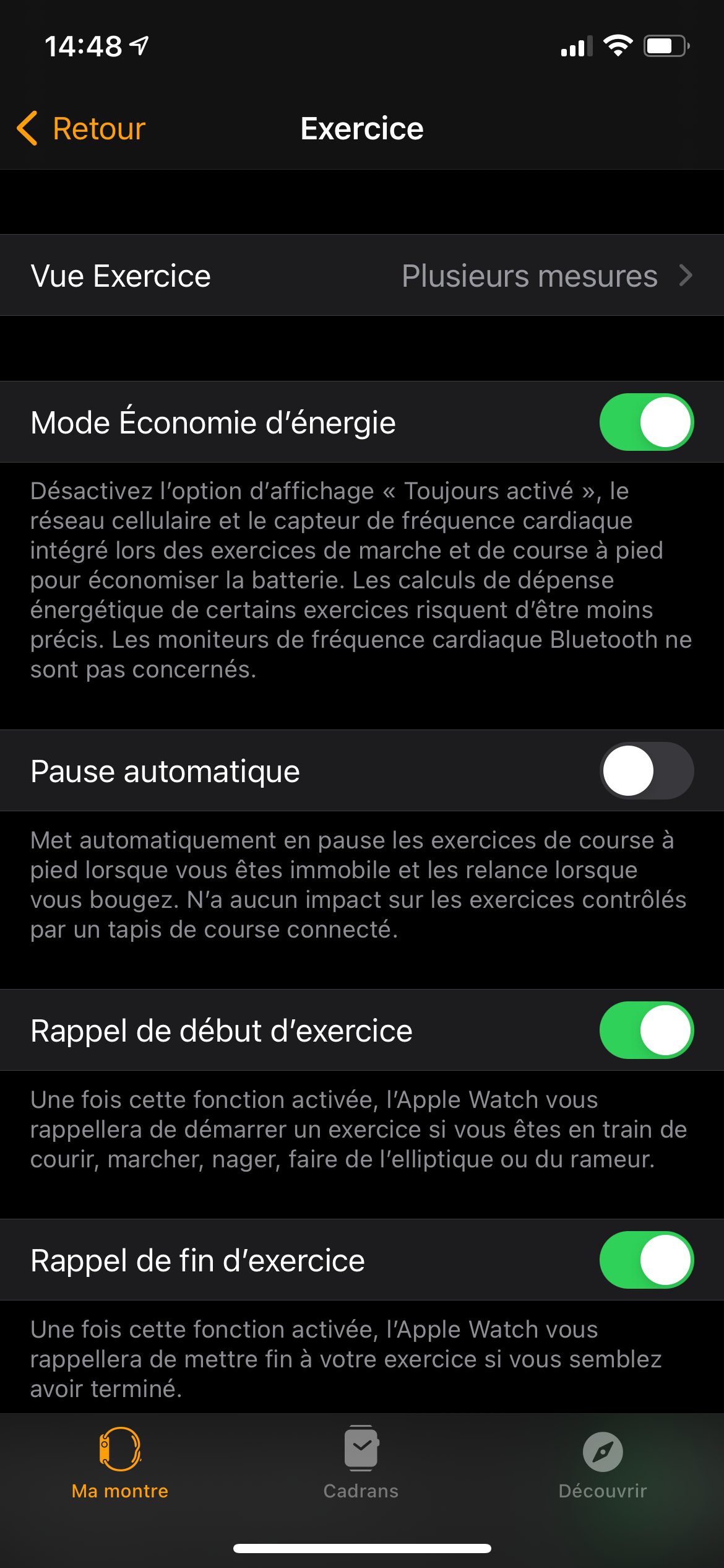 Economie batterie apple watch hot sale