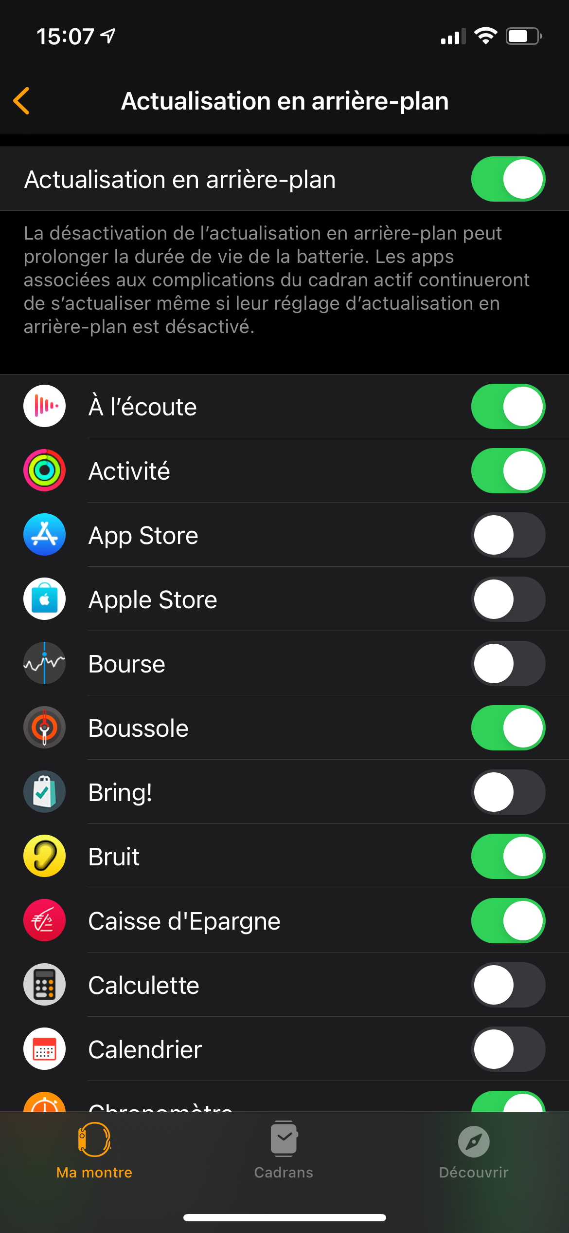 Apple Watch Actualisation © Clubic.com