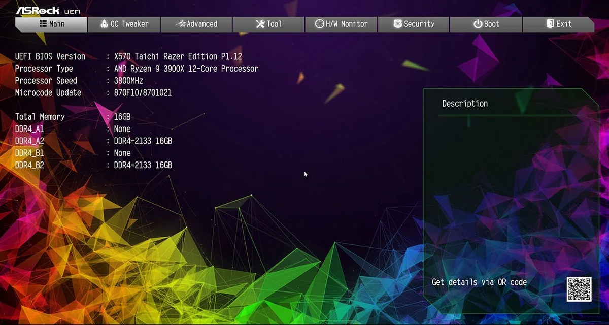 ASRock X570 Taichi Razer Edition © Nerces