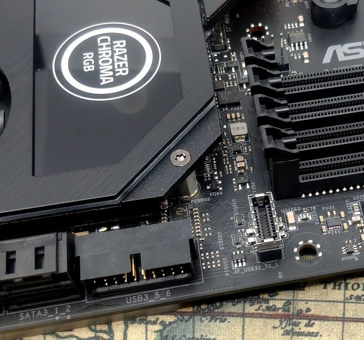 ASRock X570 Taichi Razer Edition © Nerces