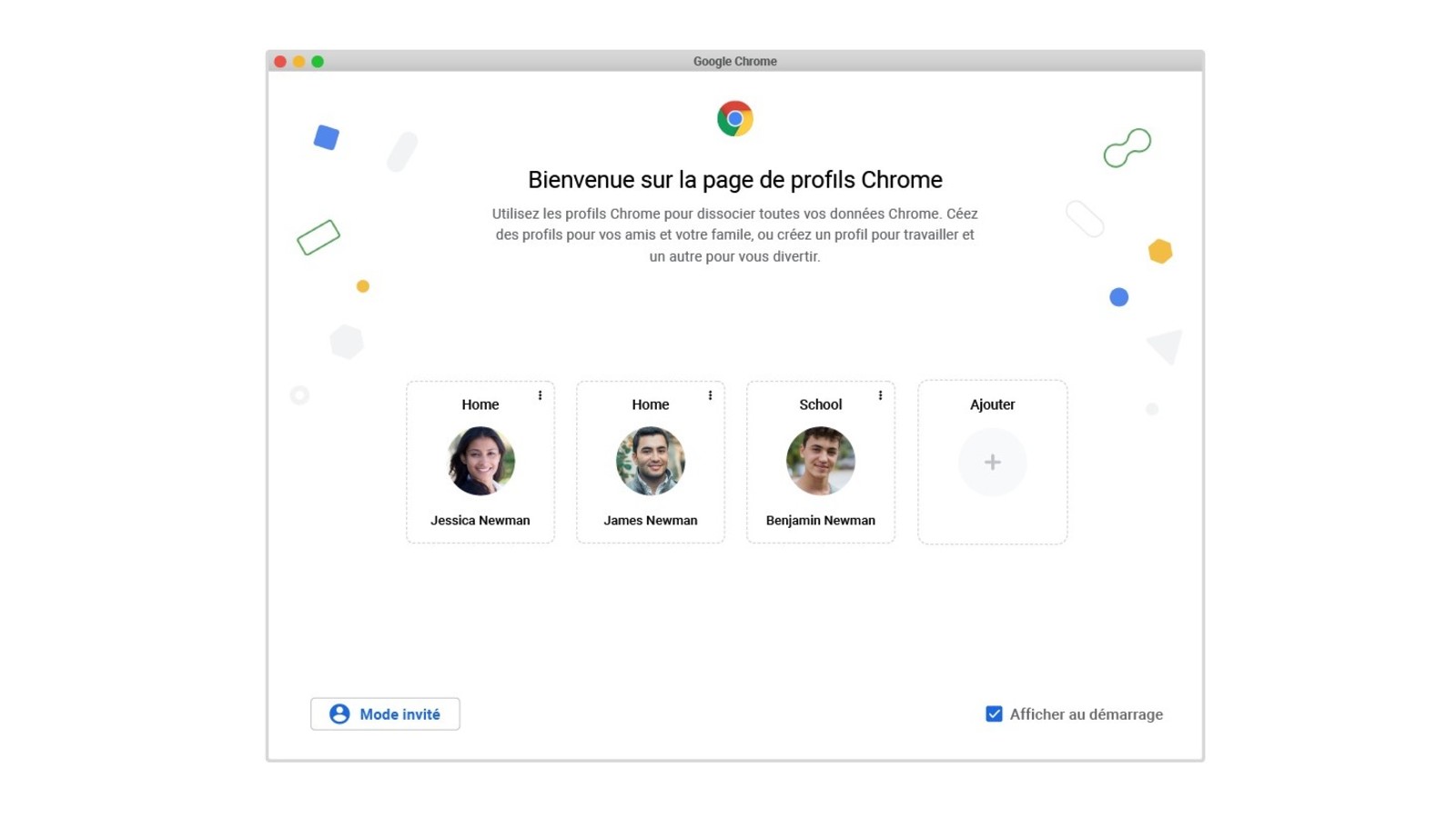 Chrome : Google rend la transition d'un profil à un autre beaucoup plus facile