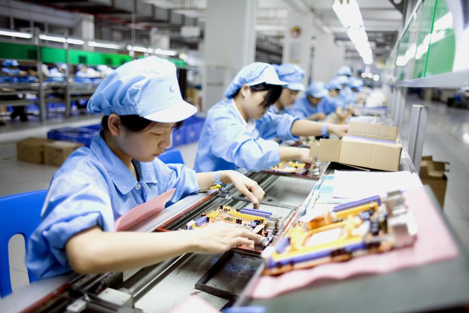 Usine d'assemblage à Shenzhen, Chine © Getty Images