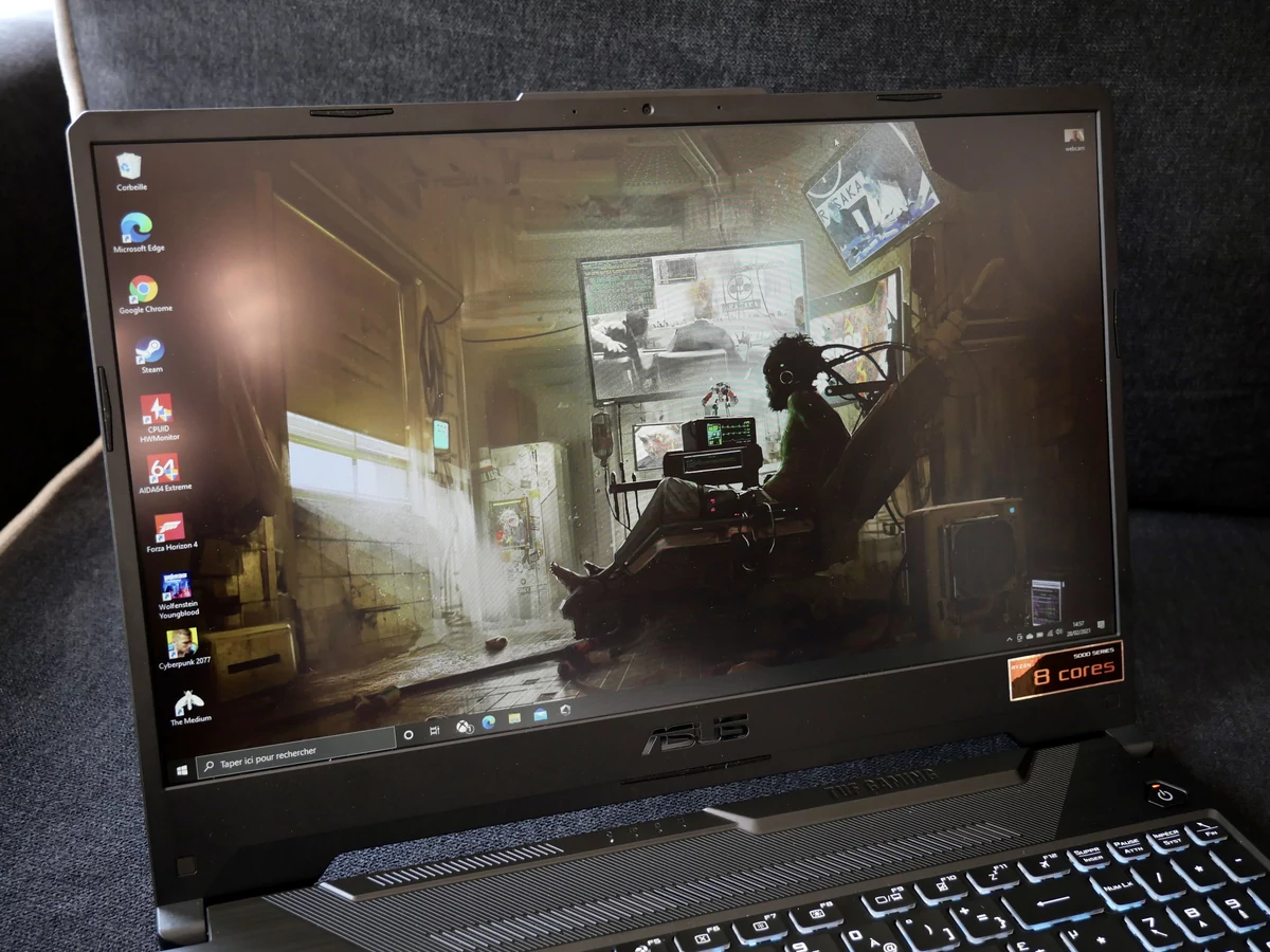 ASUS TUF Gaming A15-11 © © Nathan Le Gohlisse pour Clubic