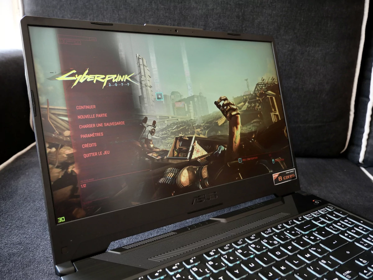 ASUS TUF Gaming A15-20 © © Nathan Le Gohlisse pour Clubic