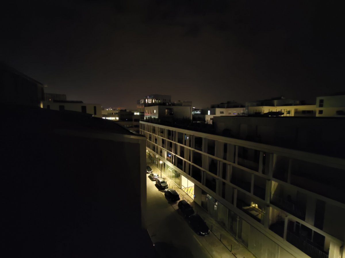 Grand-angle : auto nuit / nuit manuel © Pierre Crochart pour Clubic