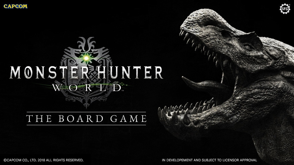 Monster Hunter World jeu de plateau © Steamforged Games Ltd / Capcom