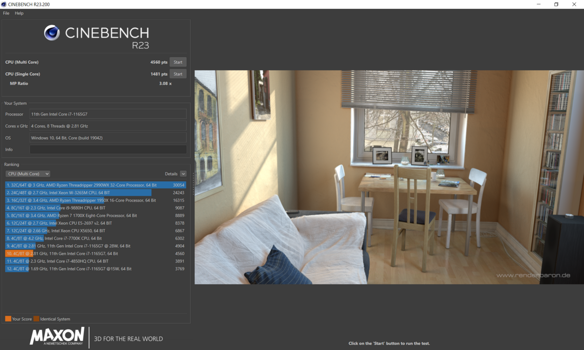 i7-razer_book13_cinebench_multicore © P-E LAURENT