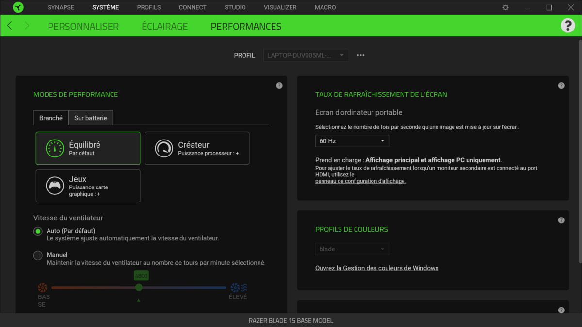Razer Blade 15 © Razer