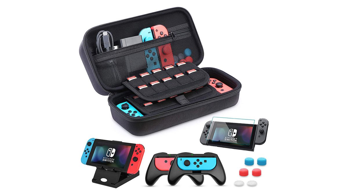 Bon plan : un pack de 11 accessoires pour Nintendo Switch à moins