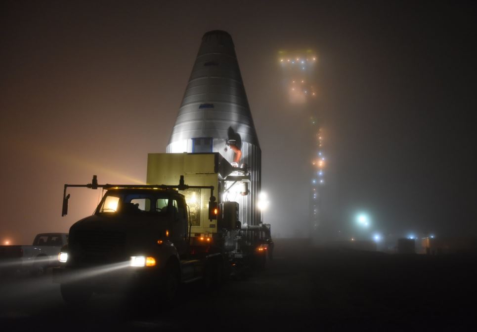 Un satellite dans la brume... © United Launch Alliance