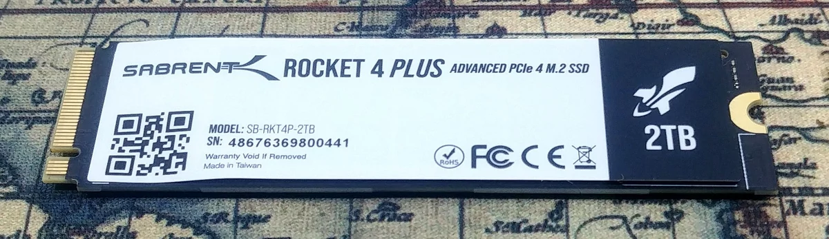 Sabrent Rocket 4 Plus © Nerces