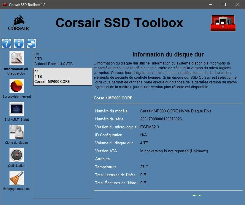 Corsair MP600 Core © Nerces
