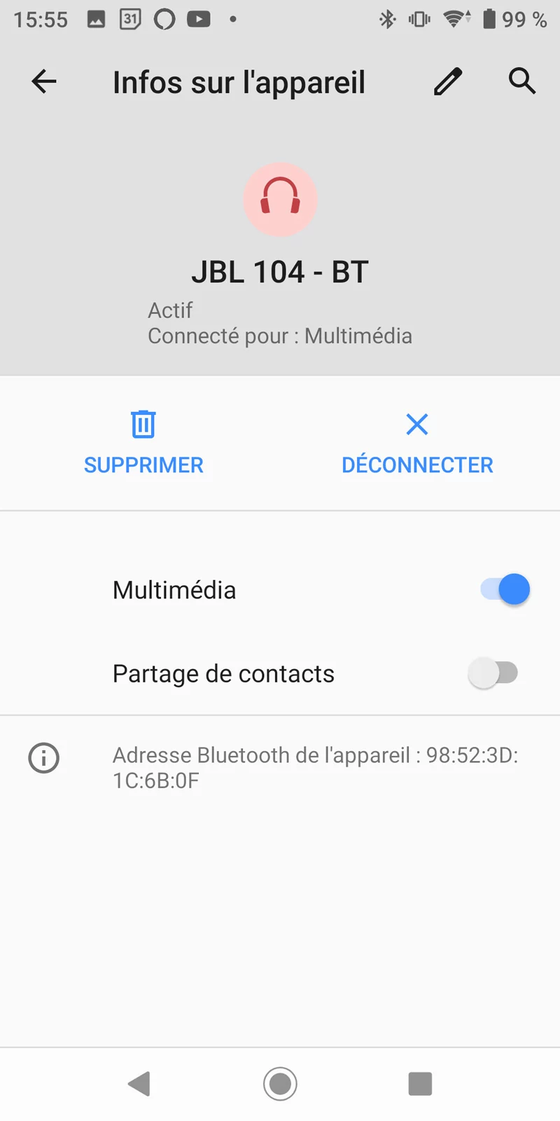 JBL 104-BT Bluetooth