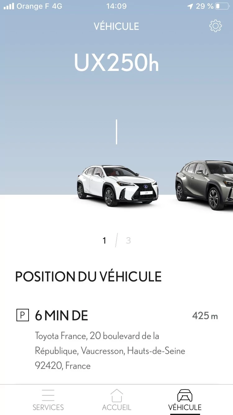 Lexus UX 250h F SPORT Executive © Jérôme Cartegini