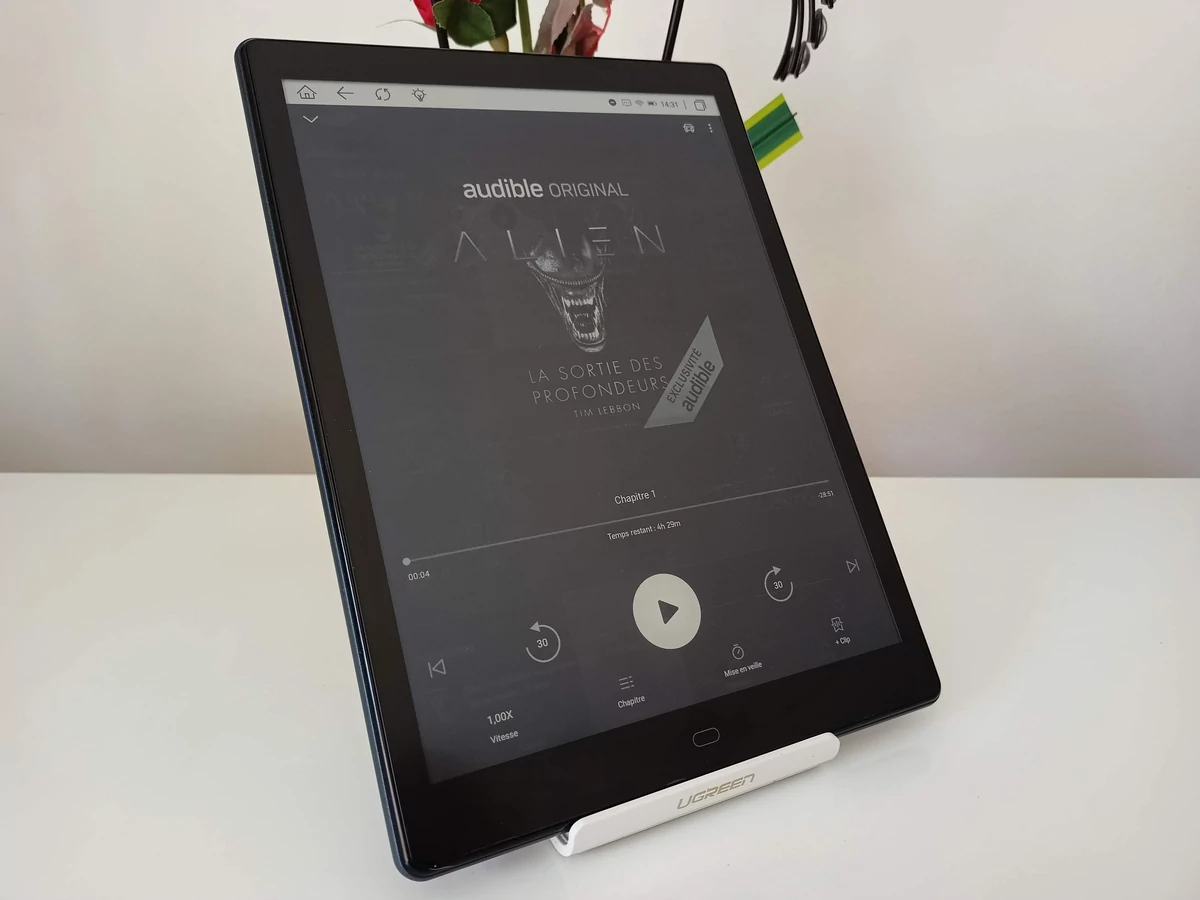 Likebook P10 - Audible © Johan Gautreau