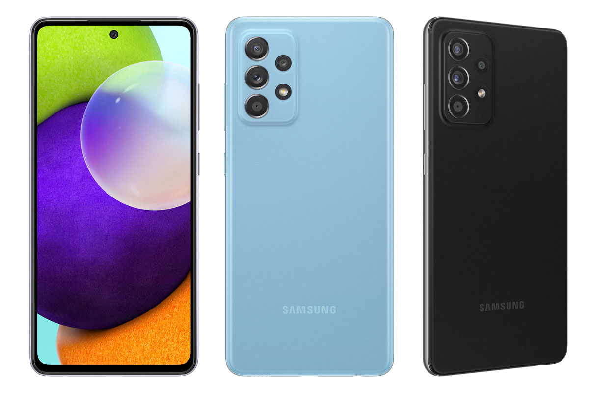 Galaxy A52, A52 5G et A72 : Samsung officialise ses nouveaux smartphones de milieu de gamme