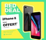 RED Deal : un iPhone 8 reconditionné OFFERT pour tout abonnement au forfait mobile BIG RED 100 Go