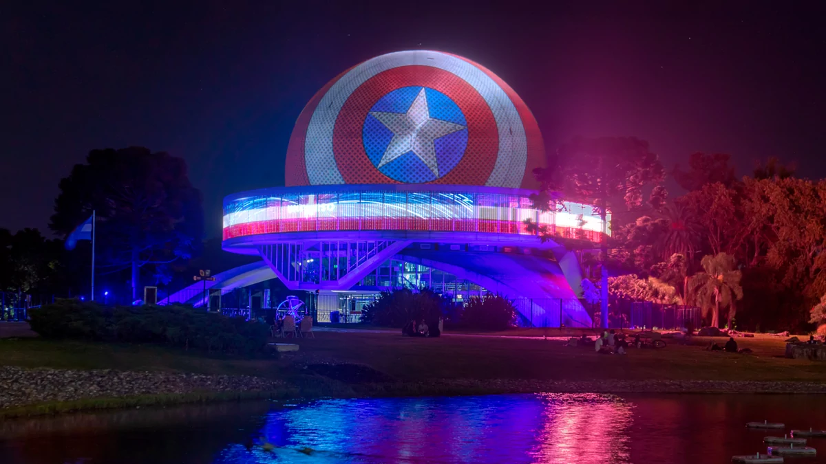 Disney+ Captain America Buenos Aires © © Disney+