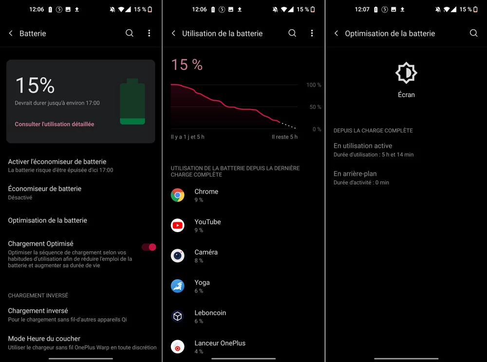 autonomie oneplus 9 pro