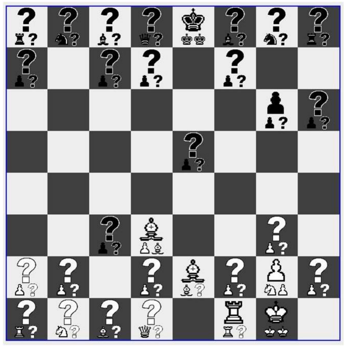 La version d’origine du Quantum Chess, très théorique et complexe