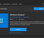 Le Bloc-Notes (aka Notepad) de Windows bientôt disponible dans le Microsoft Store