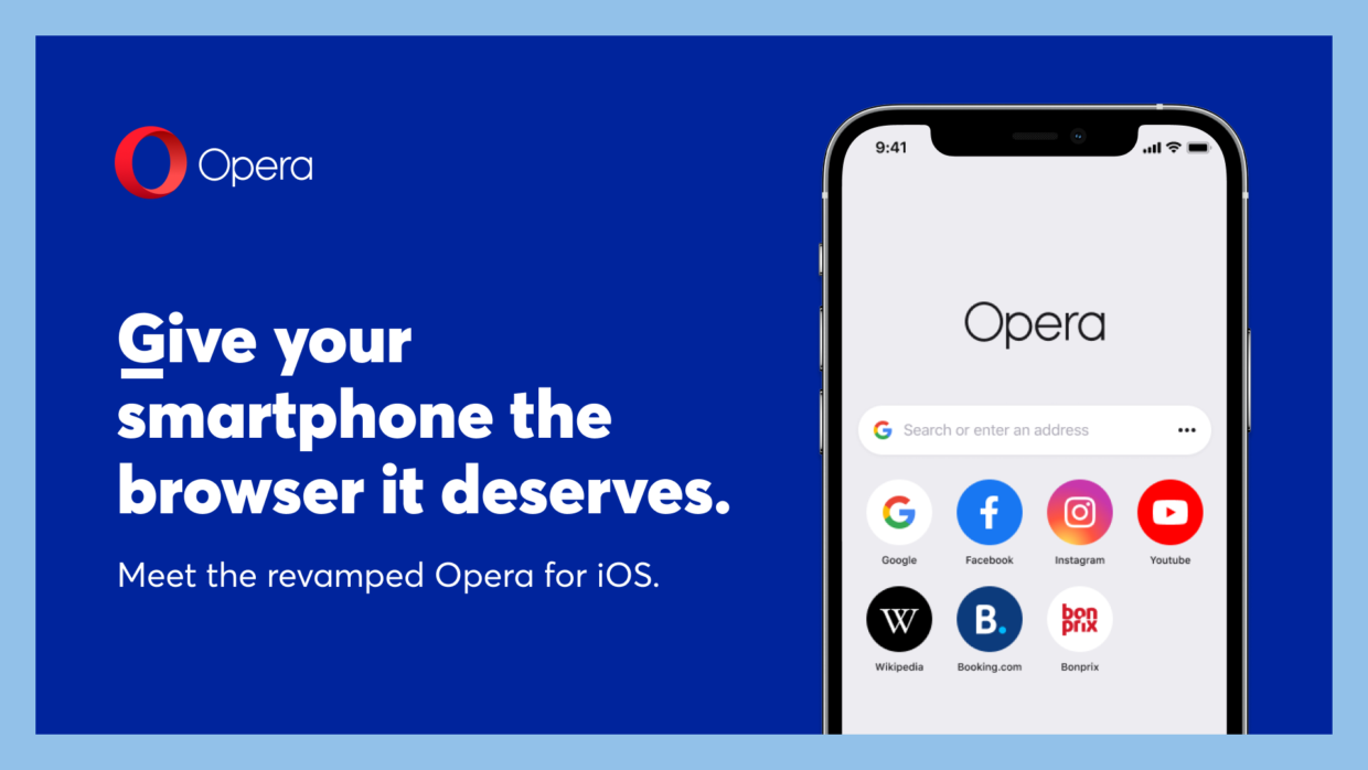 Sur iOS, Opera Touch devient (enfin) Opera 