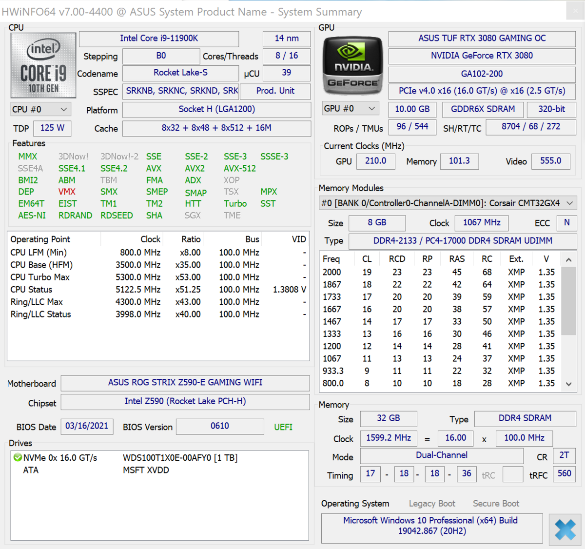 Intel Core i9-11900K © Nerces