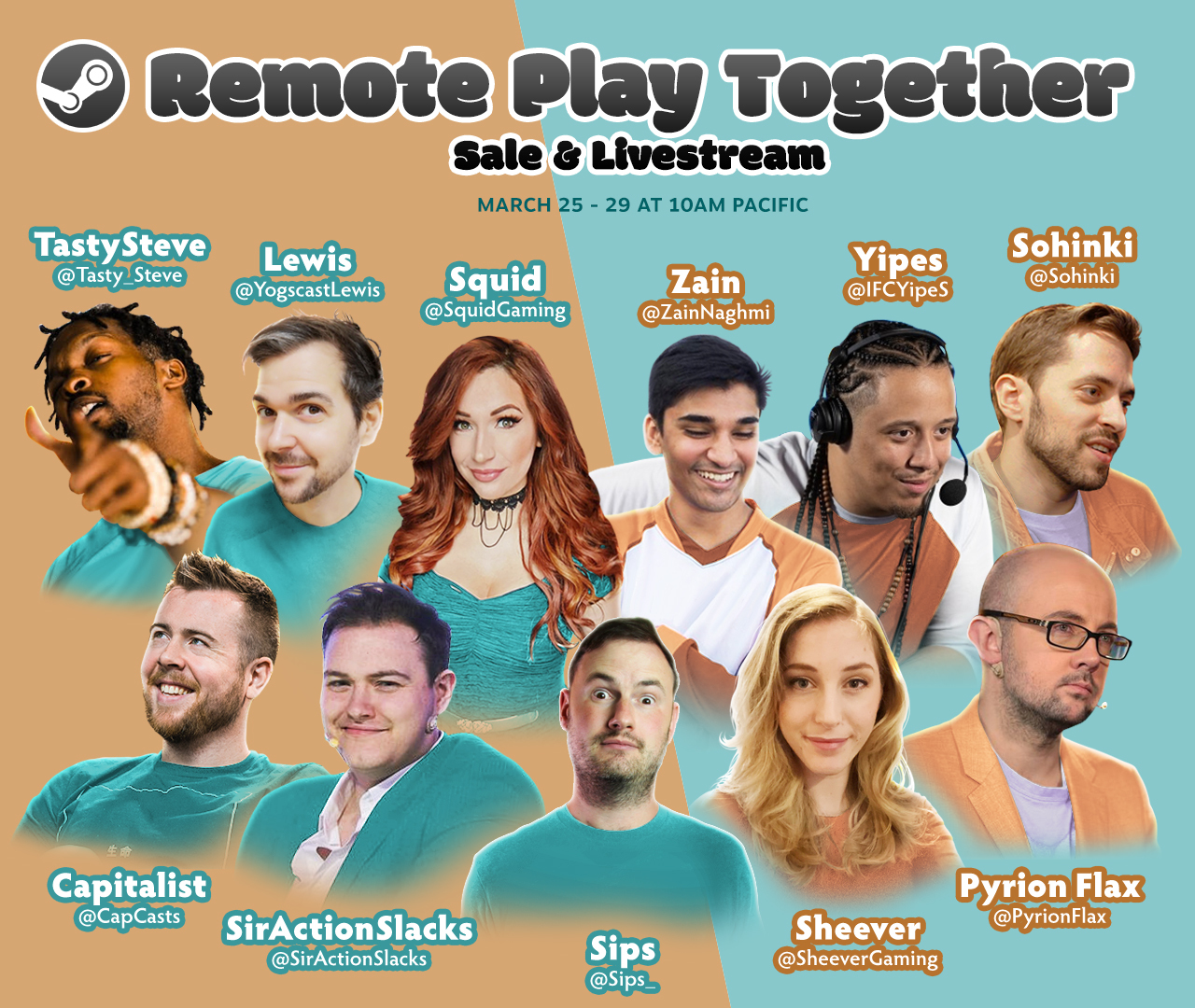 Steam Remote Play Together : des promos le 25 mars pour fêter l'ouverture de la fonctionnalité à tous