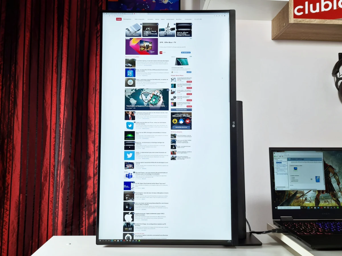 Test LG UltraFine Ergo 32UN880_11 © Matthieu Legouge