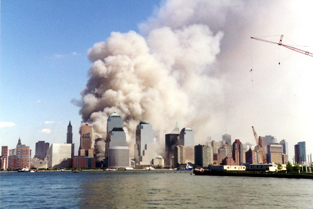 11 septembre 2001, vue depuis Jersey City