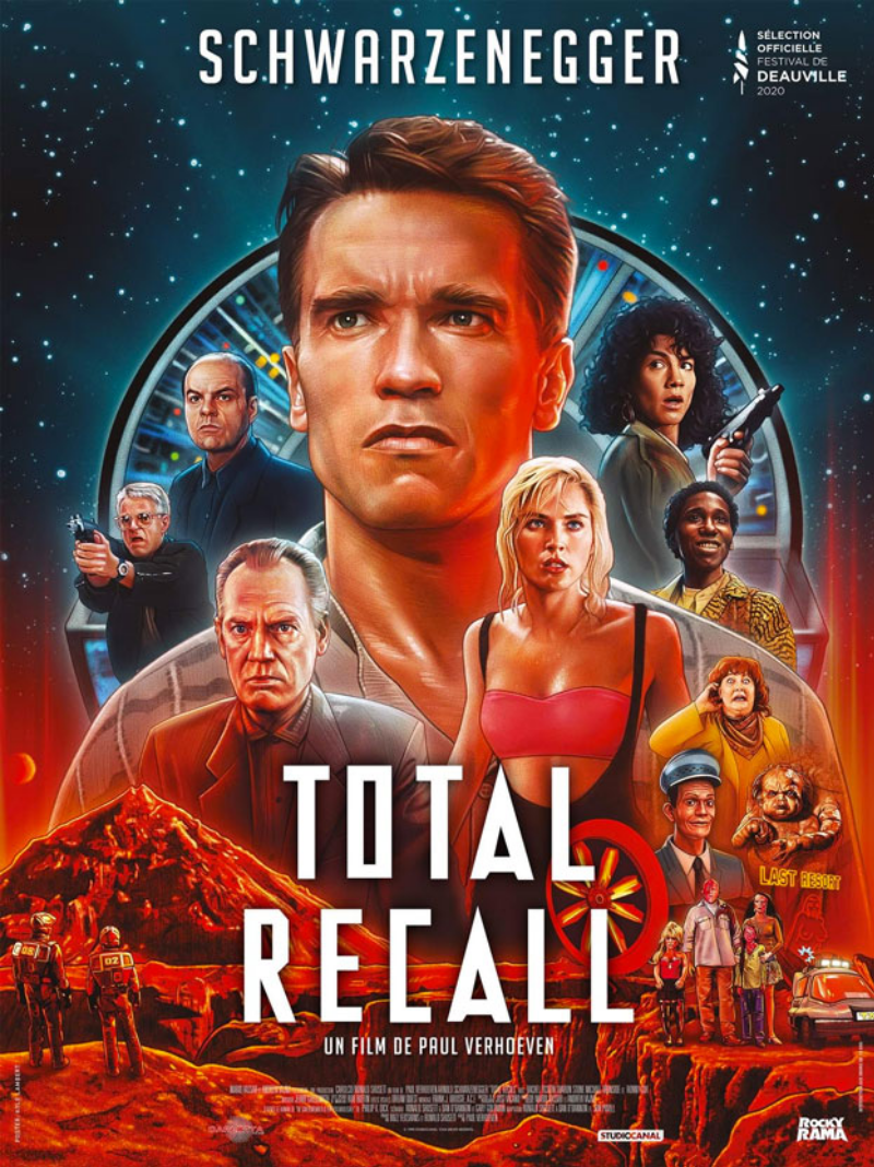 total recall affiche