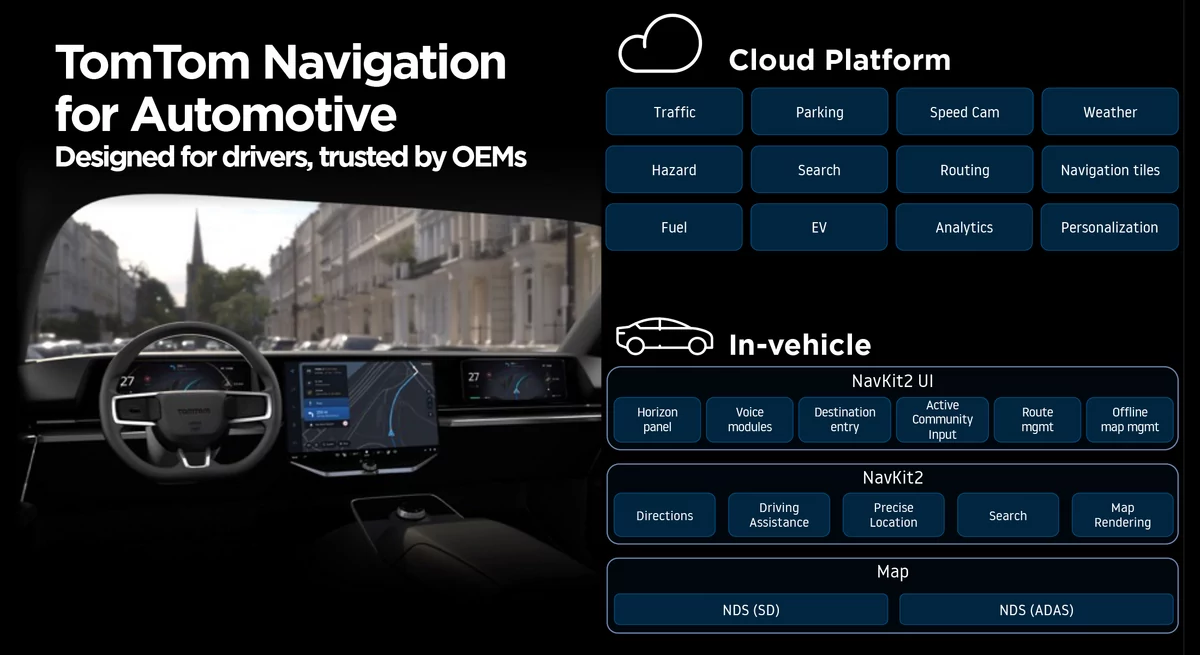 TomTom Cloud Navigation © TomTom