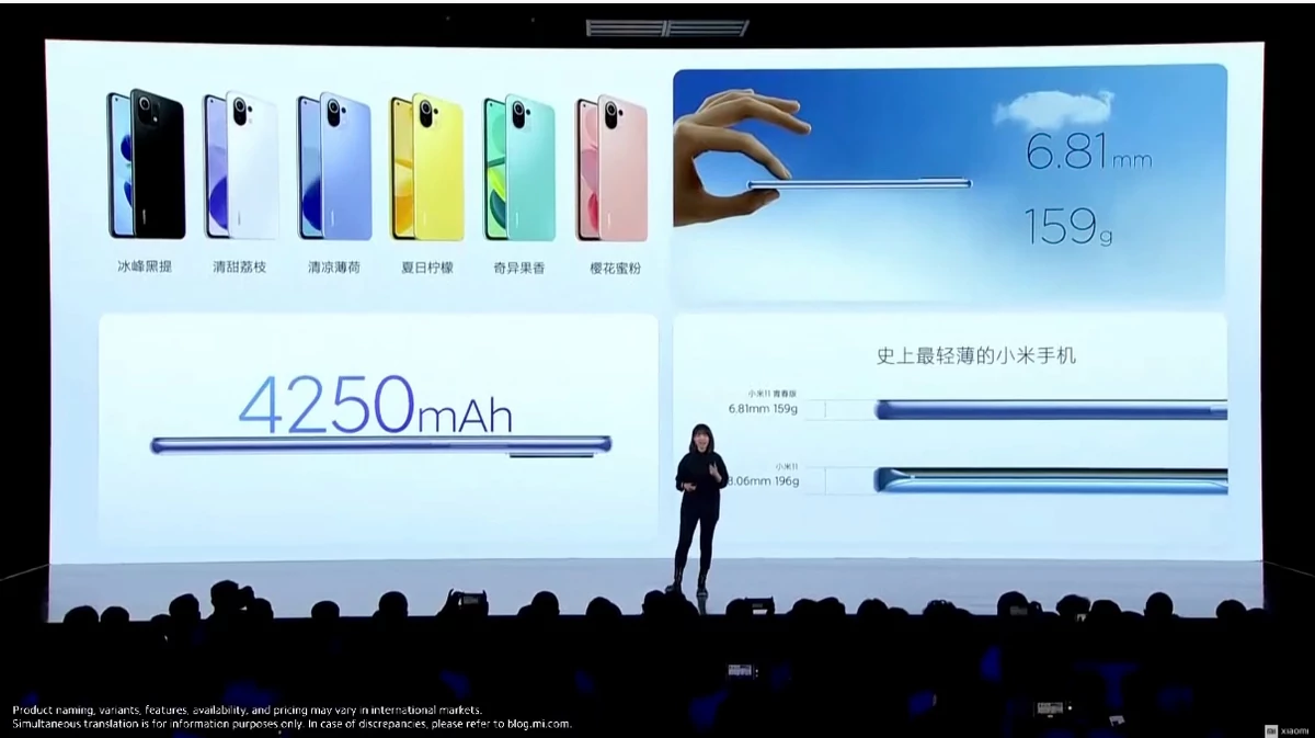 Xiaomi Mi 11 Lite © © Xiaomi