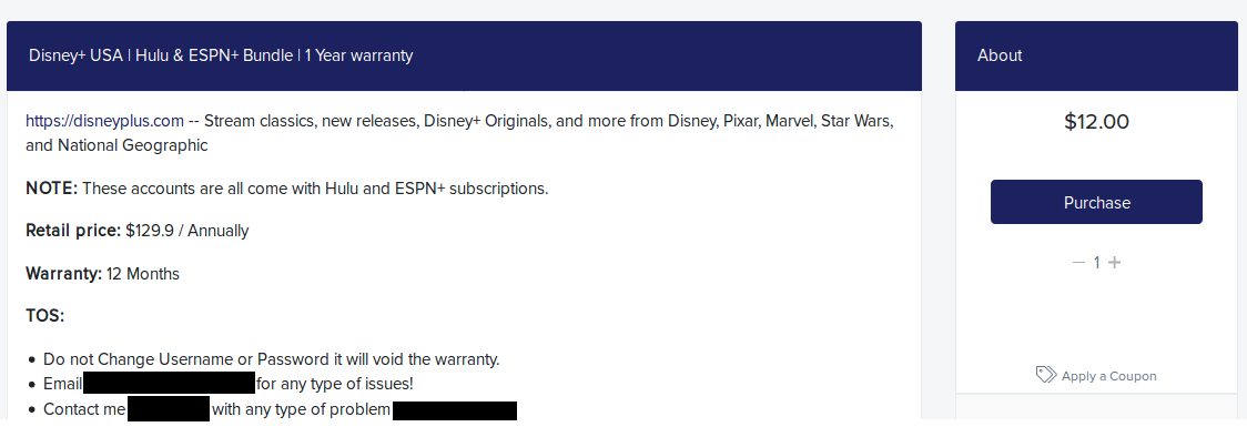 Disney+ pirate SAV © Proofpoint
