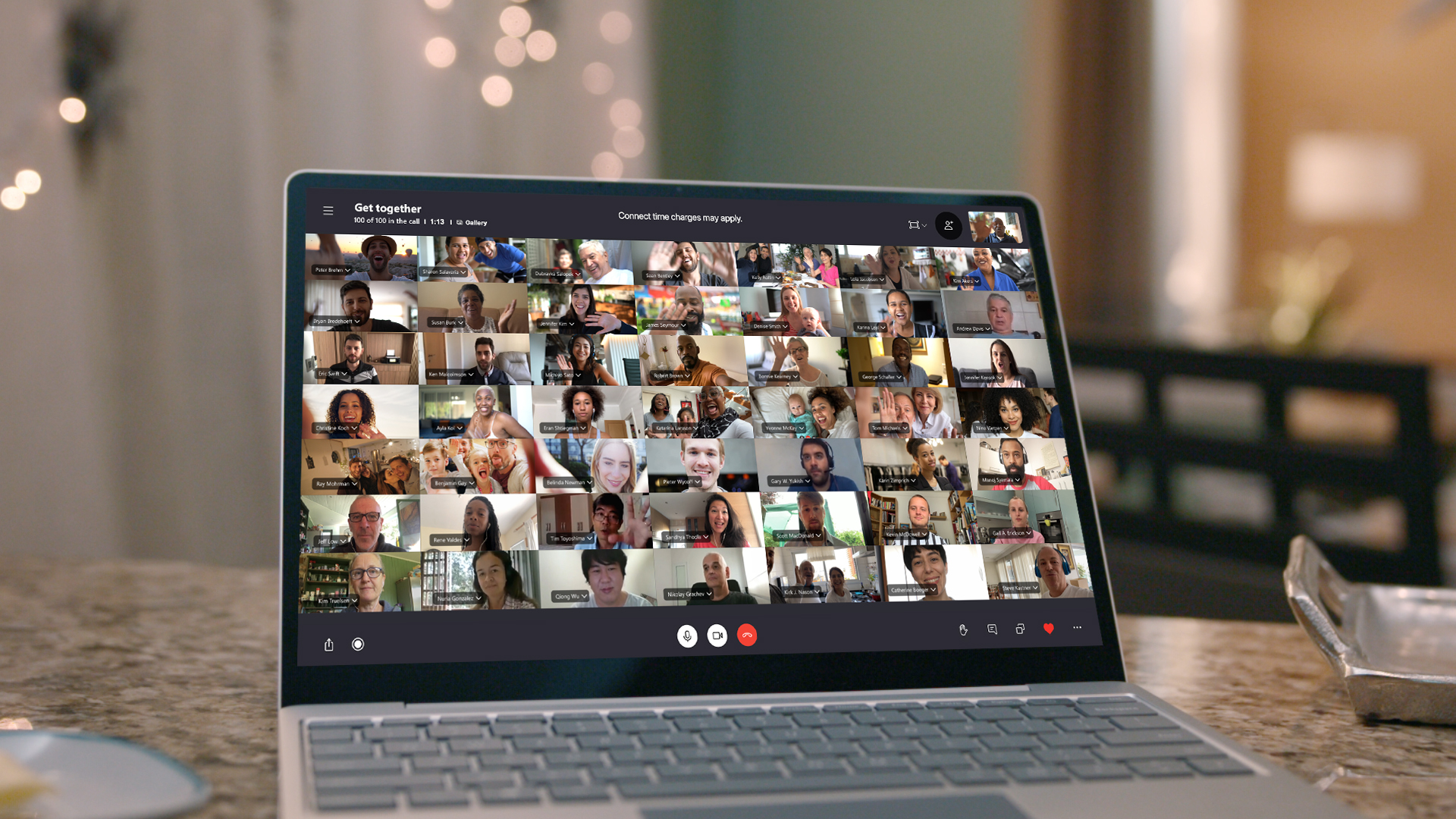 Skype, c'est maintenant jusqu'à 100 personnes dans un appel vidéo