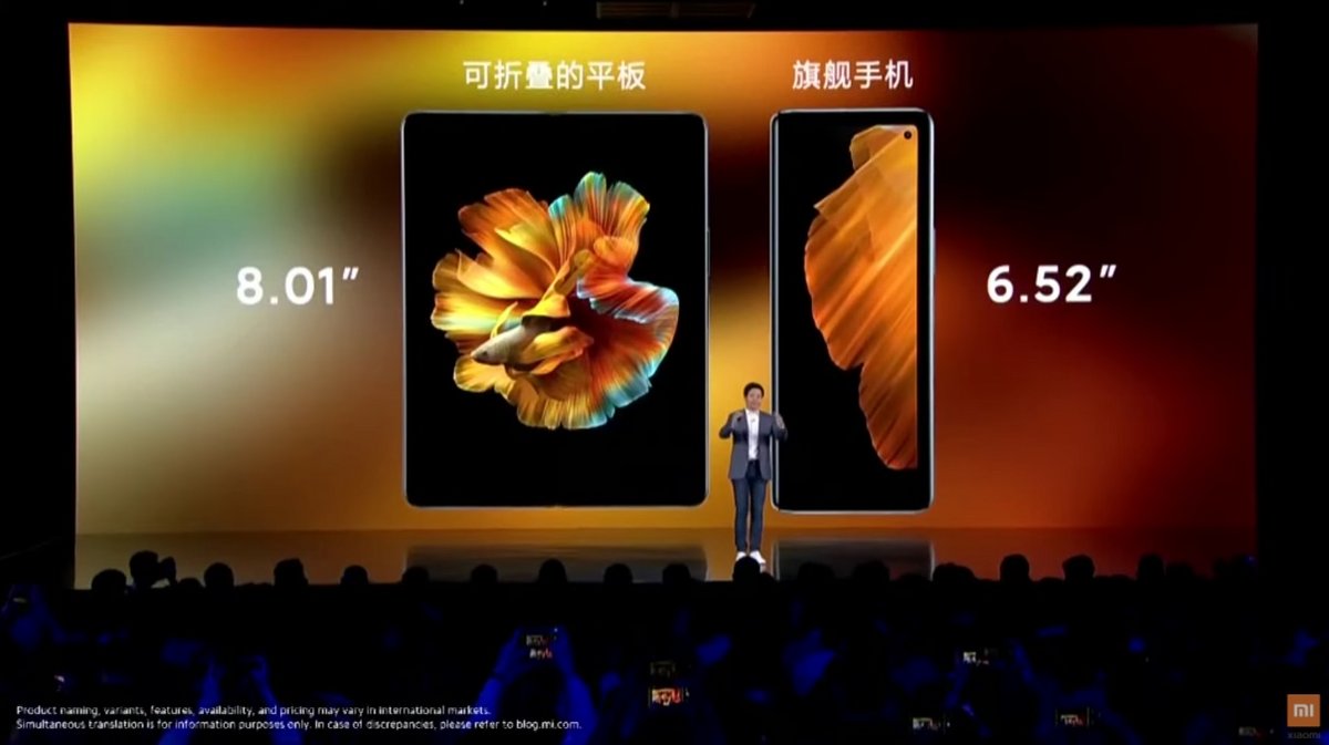 Xiaomi présente le Mi Mix Fold, son premier smartphone pliant qui casse les  prix