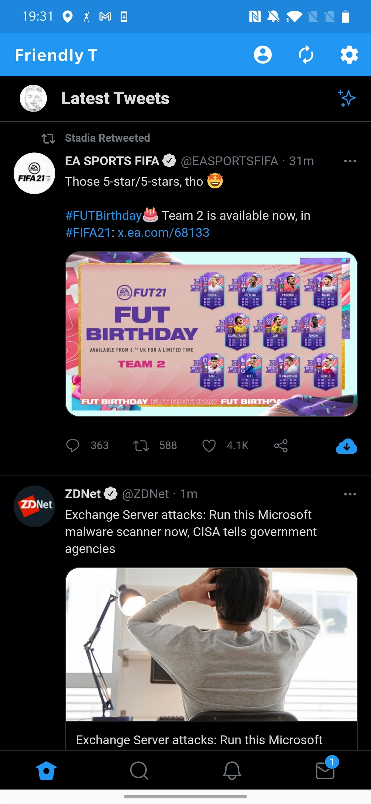 Friendly for Twitter