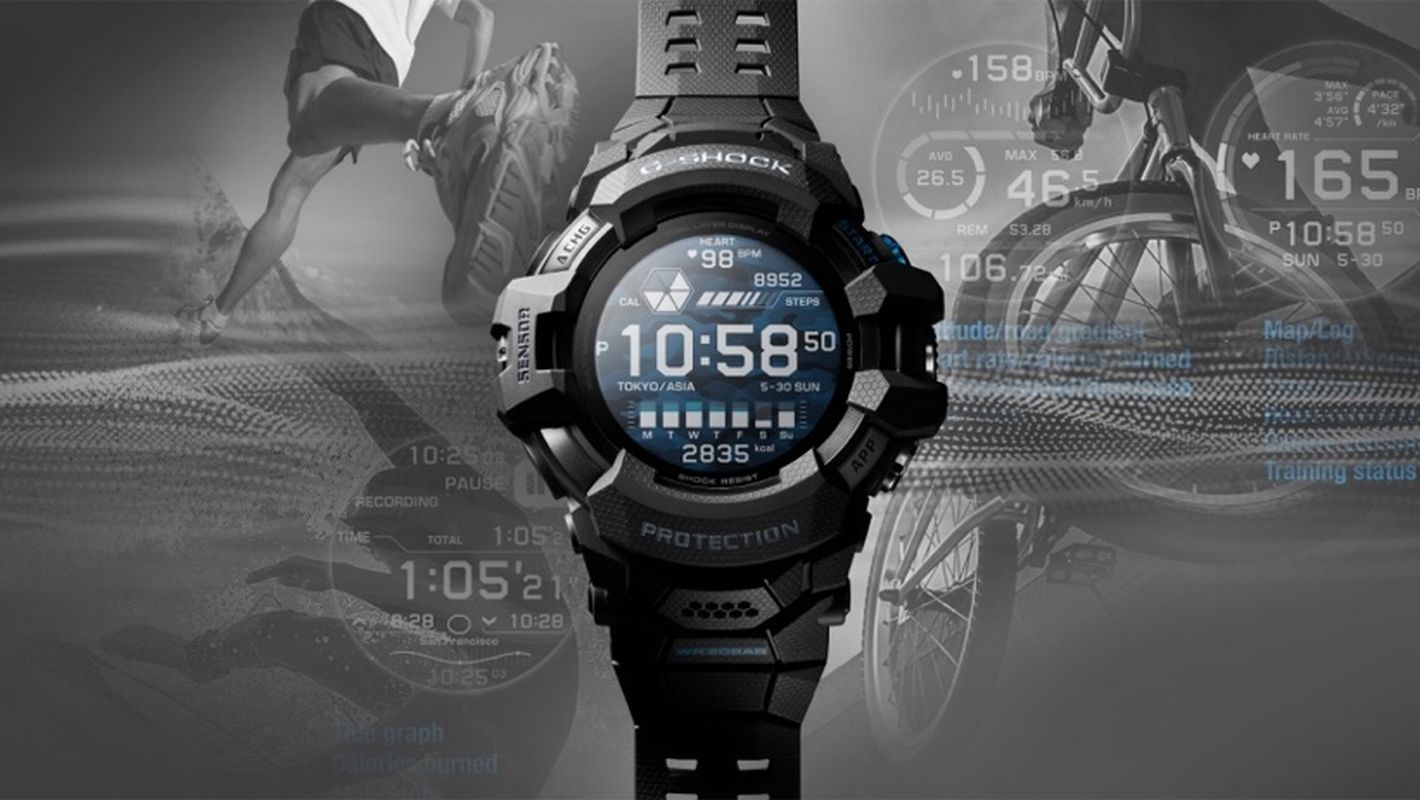 Casio G-SQUAD PRO GSW-H1000, la première smartwatch G-Shock sous Wear OS