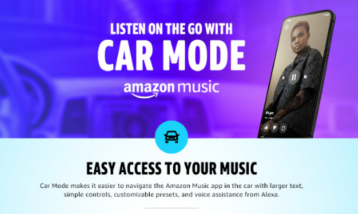 Amazon Music Car Mode