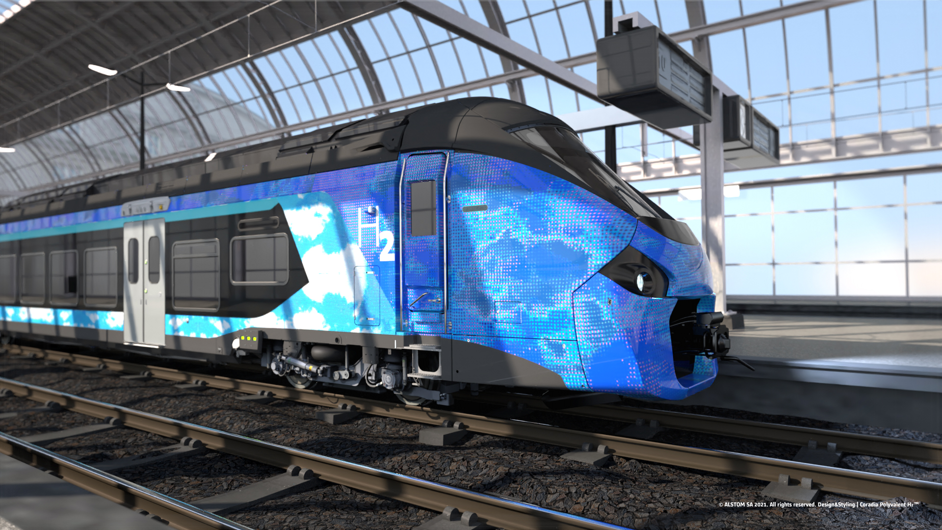 La SNCF passe sa première commande de train roulant à l'hydrogène