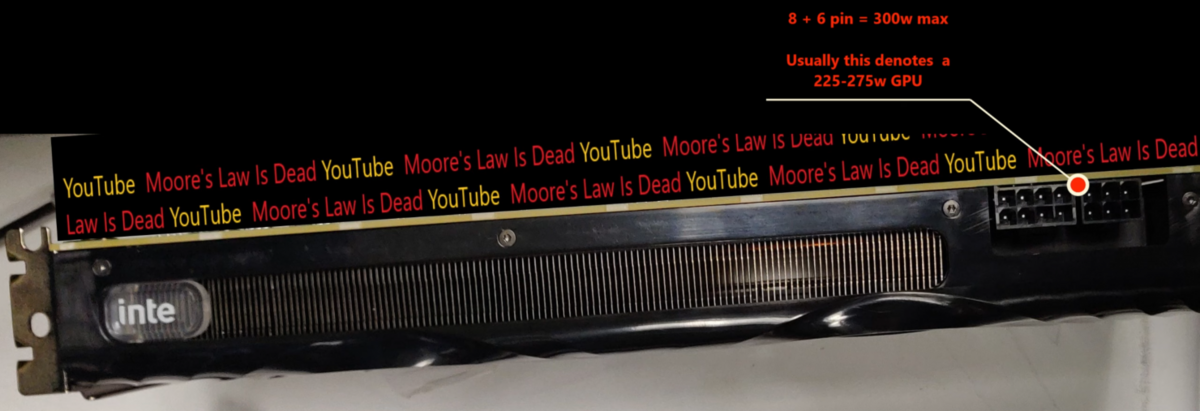 Intel Xe-HPG 512EU © Morre's Law Is Dead