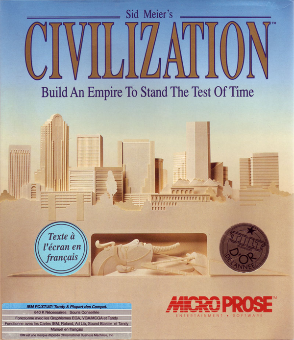 Sid Meier's Civilization © © MicroProse