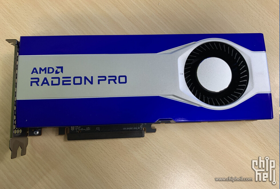 AMD Radeon Pro RDNA 2 © Chiphell