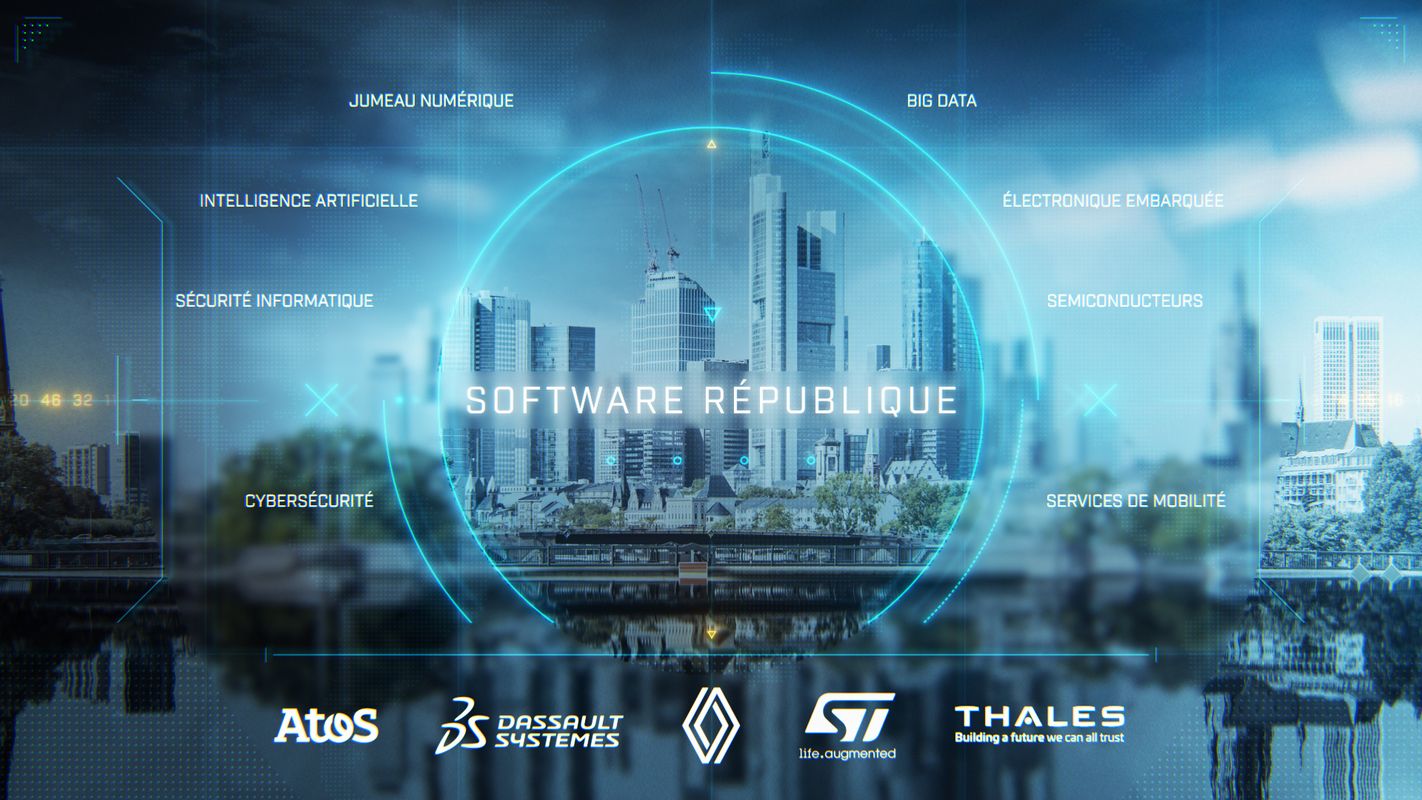 Renault, Thales, STMicroelectronics et d'autres entreprises lancent l'initiative Software République