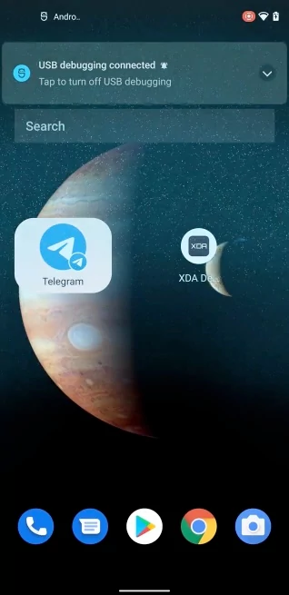 Android 12 animation charge © © XDA Developers