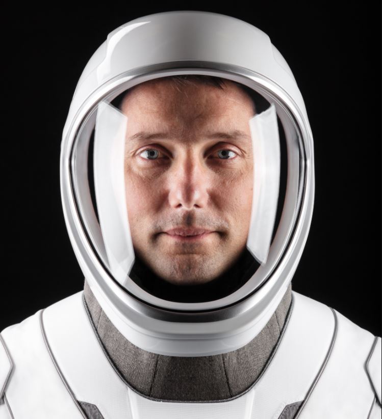 Thomas Pesquet portrait SpaceX © SpaceX