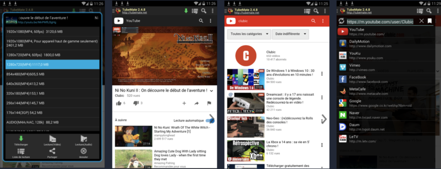 Télécharger Tubemate (APK) (Android) gratuit