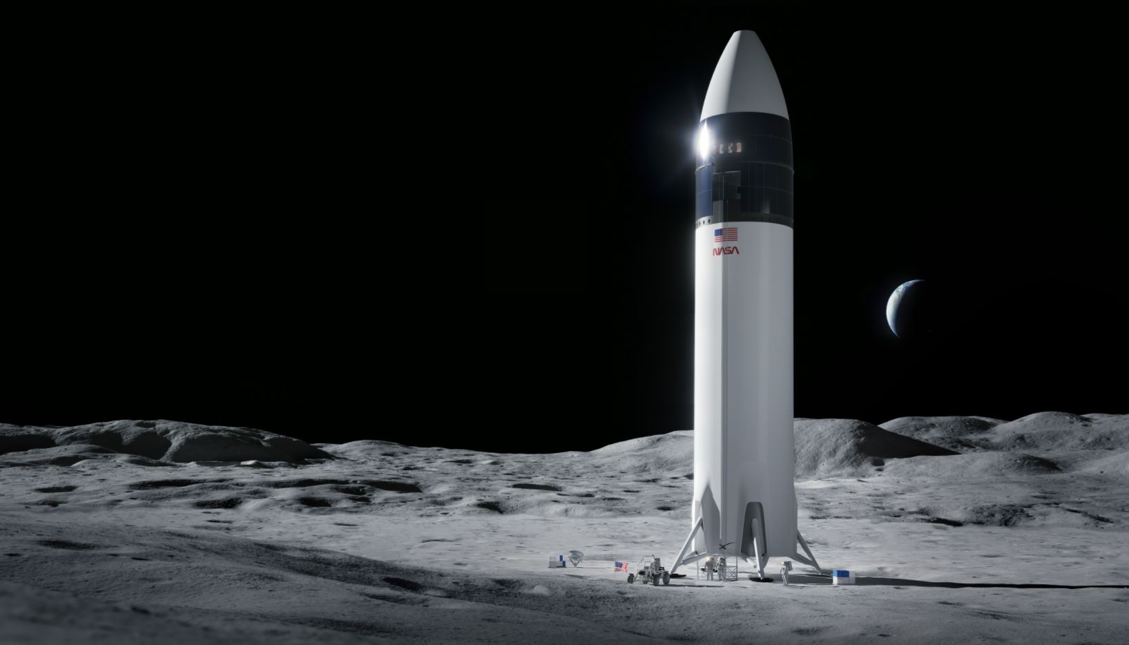 La NASA va mettre SpaceX en concurrence pour amener des astronautes sur la surface lunaire