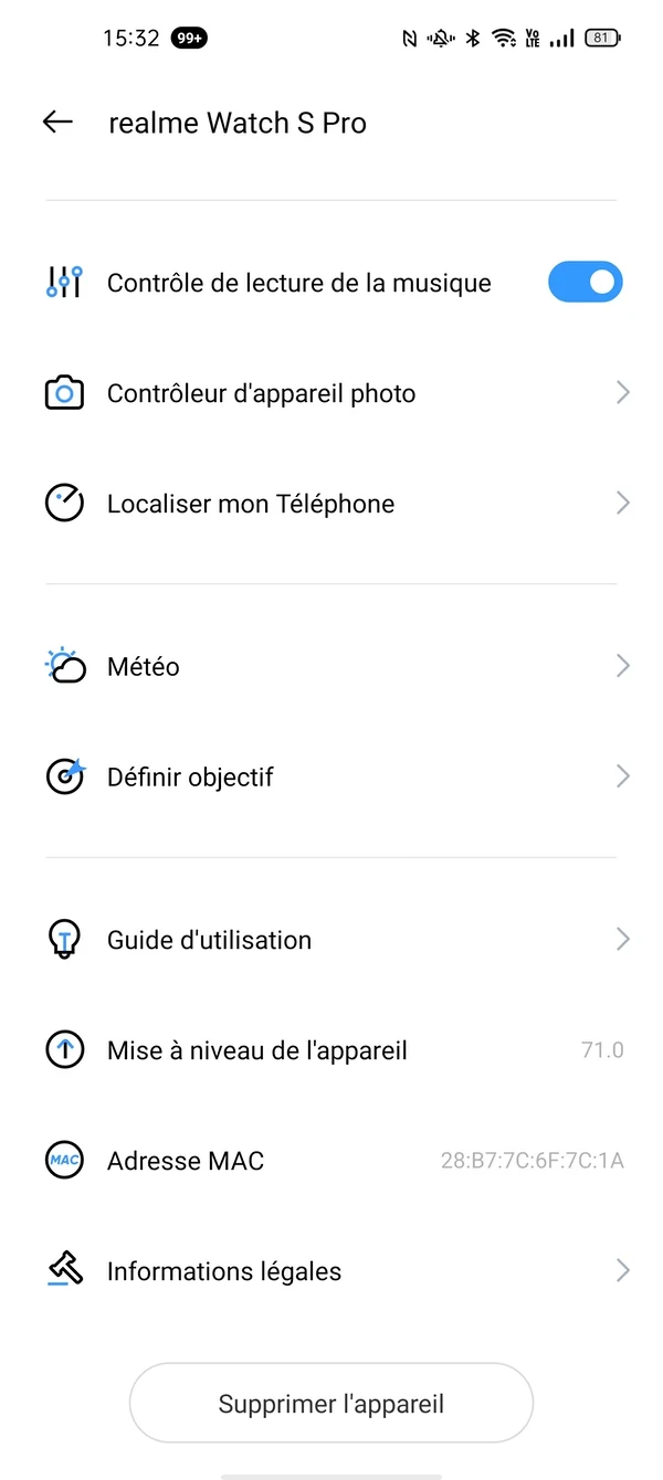 realme watch S Pro © Clubic - Marc Mitrani