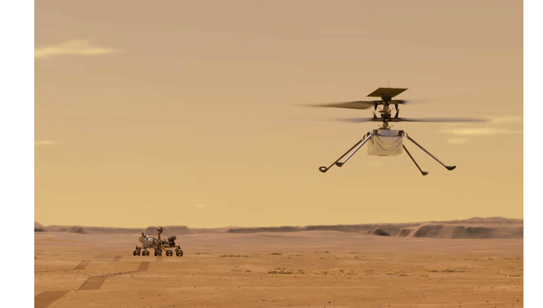 L'hélicoptère de la NASA devrait (enfin) voler sur Mars ce lundi